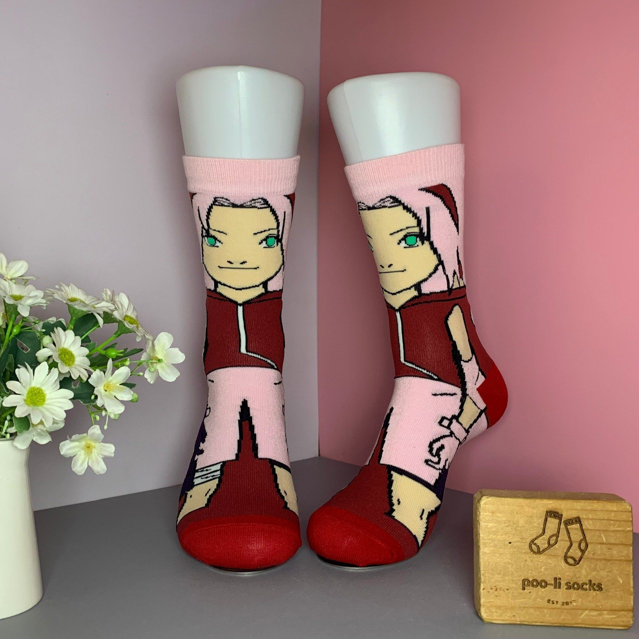 Vớ dài hoạ tiết nhân vật SAKURA