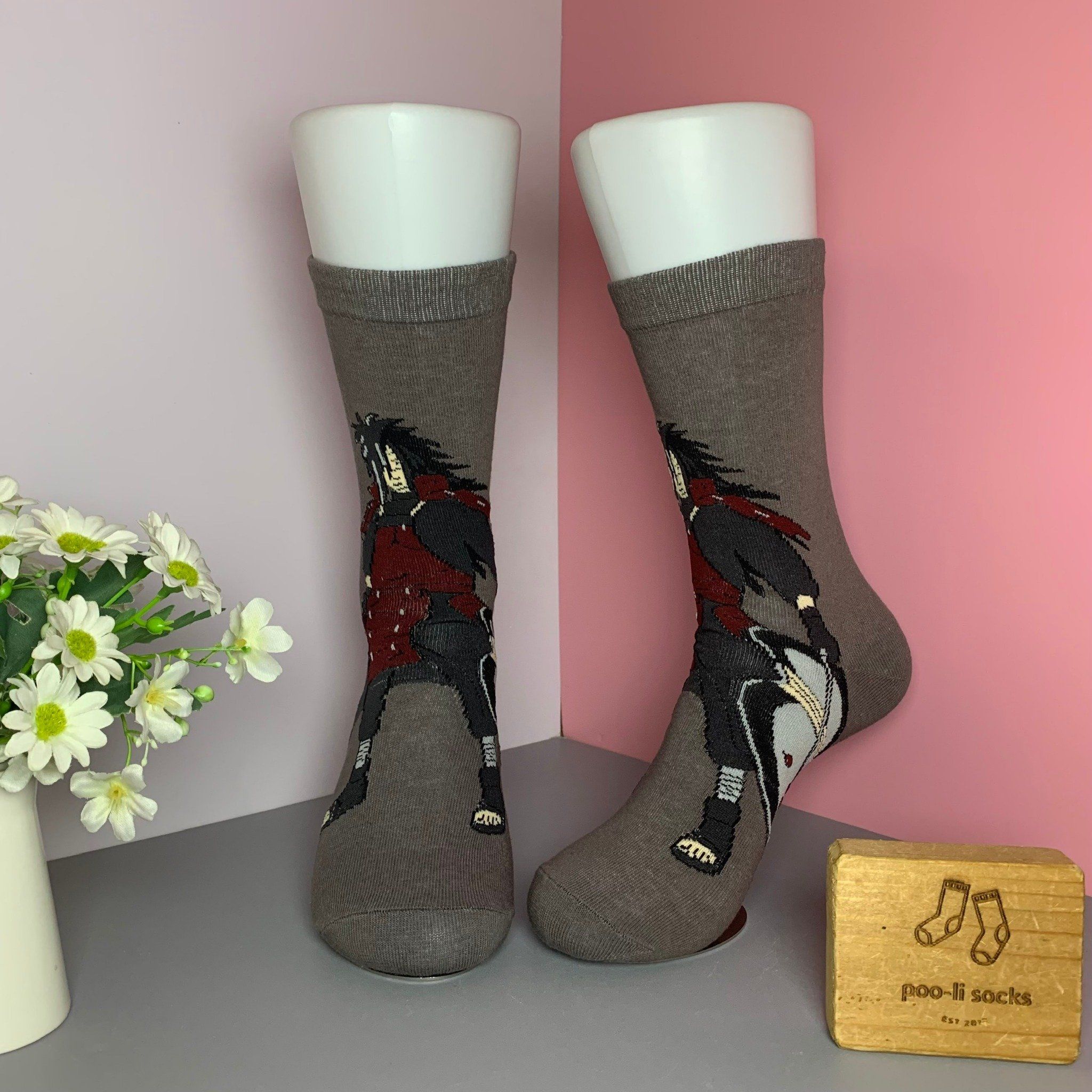 Vớ dài hoạ tiết nhân vật MADARA