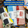 BỘ 4 KHĂN LAU ĐỒ BẾP RINNIG IKEA - họa tiết