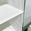 TỦ VẢI TREO QUẦN ÁO 6 NGĂN IKGoods - Trắng