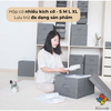 M - HỘP VẢI ĐỰNG ĐỒ ĐA NĂNG CÓ NẮP ĐẬY IKGOODS - Size M 30L