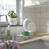 KHAY ÚP BÁT ĐĨA 2 MẶT RINNIG IKEA - Trắng
