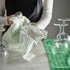 BỘ 4 KHĂN LAU ĐỒ BẾP RINNIG IKEA - lục/lam