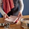 BỘ 4 KHĂN LAU ĐỒ BẾP RINNIG IKEA - đỏ/be
