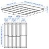 KHAY CHIA DỤNG CỤ BẾP ĐIỀU CHỈNH KÍCH THƯỚC VARIERA IKEA 47CM