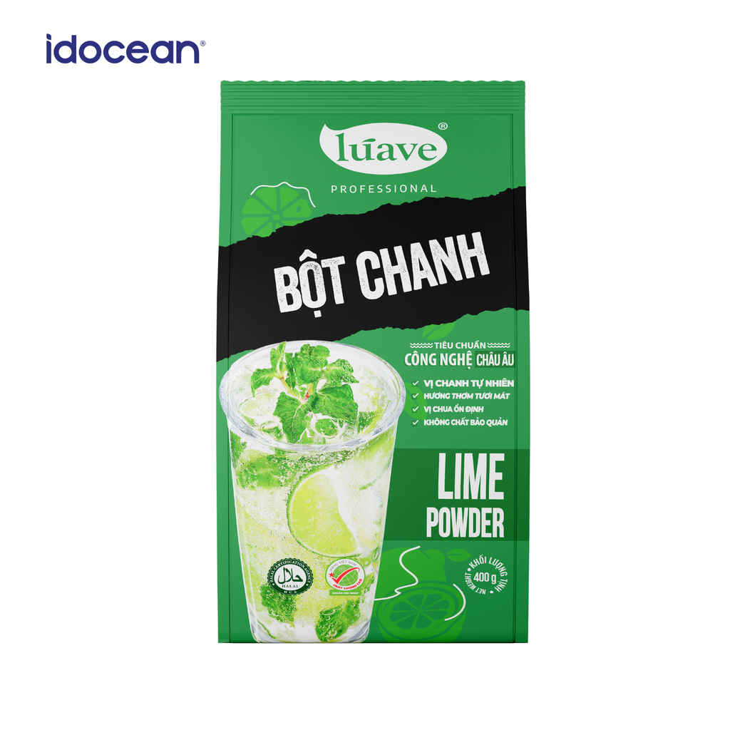Bột chanh Lúave 400g - Thay Thế Chanh Tươi Chế Biến Nước Chấm, Pha Chế Đồ Uống, Nấu Ăn Nhanh Gọn