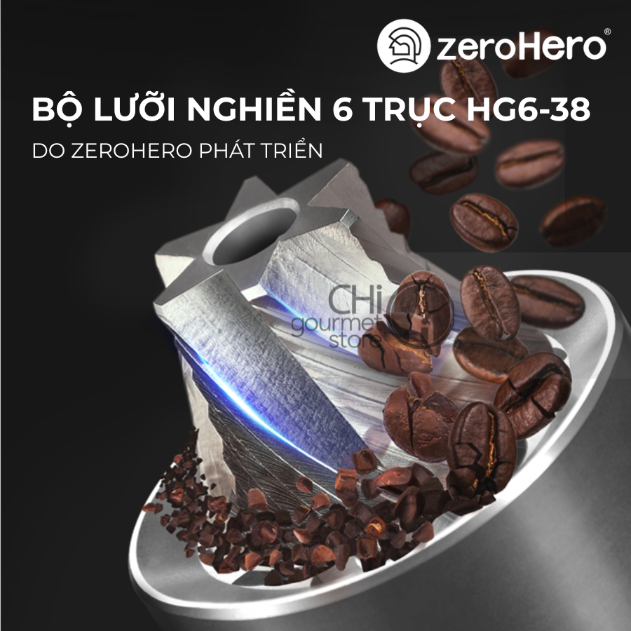 Cối Xay Cà Phê Cầm Tay Thủ Công Z3 Hand Grinder ZeroHero