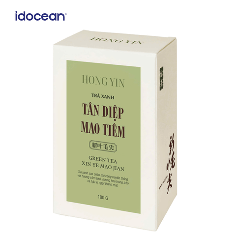 Trà Xanh Tân Diệp Mao Tiêm Hong Yin 100gr - Hương cốm tươi, hương hoa trong trẻo và hậu vị ngọt thanh mát.​