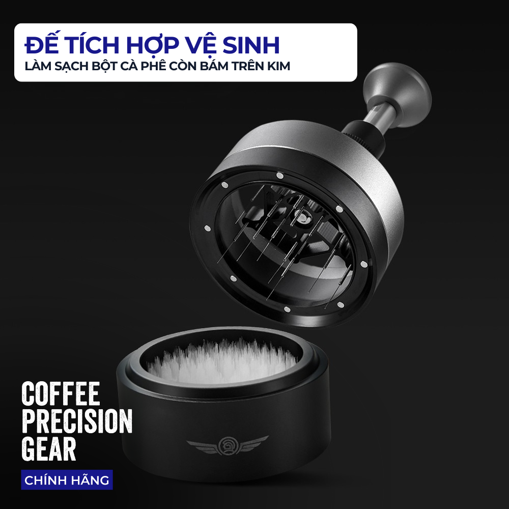 Dụng Cụ Đánh Tơi Bột Cà Phê Sword Needle Distributor 2.0 zeroHero