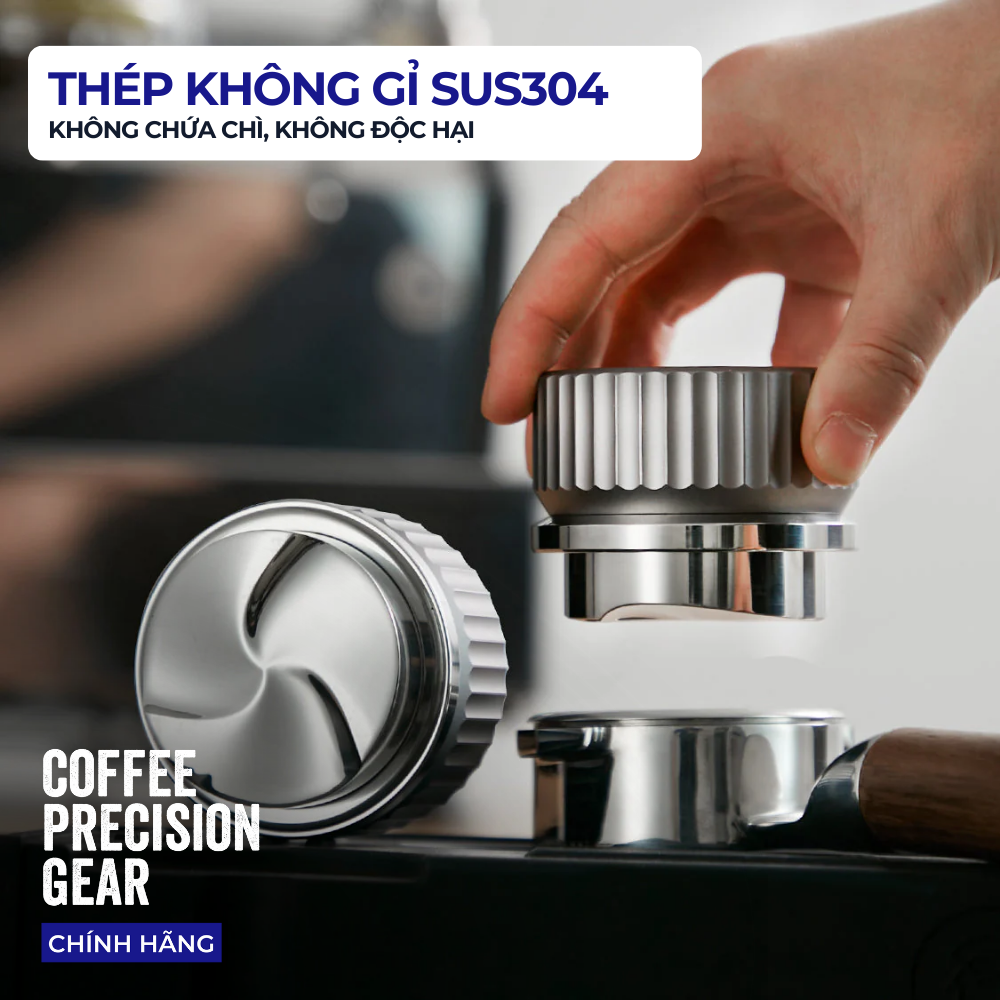 Dụng Cụ Dàn Phẳng Cà Phê 58mm - Thor Adjustable Coffee Distributor zeroHero
