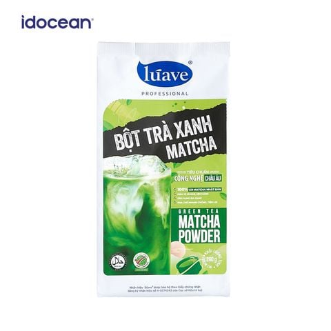 Bột Trà Xanh Matcha Lúave, Uji Matcha Nhật Bản, đắng dịu, hậu ngọt kéo dài