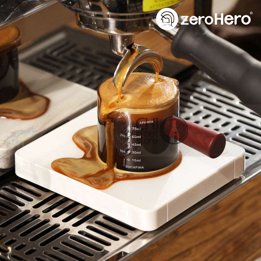 Combo Dụng Cụ Pha Chế WDT, Tamper Và Cân Điện Tử Mini Scale Black zeroHero