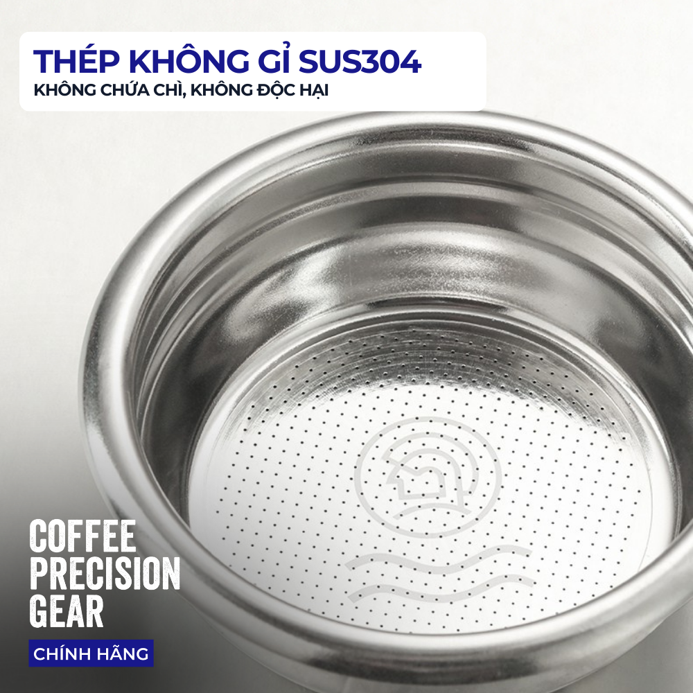 Phin Chứa Cà Phê 18g Precision Filter Basket 58mm zeroHero