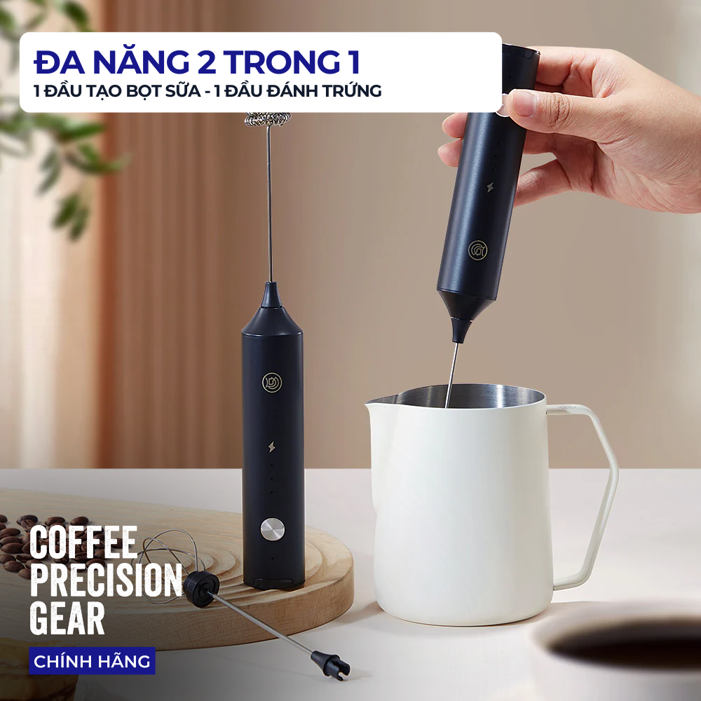 Máy Đánh Bọt Sữa zeroHero DualWhisk Foamer