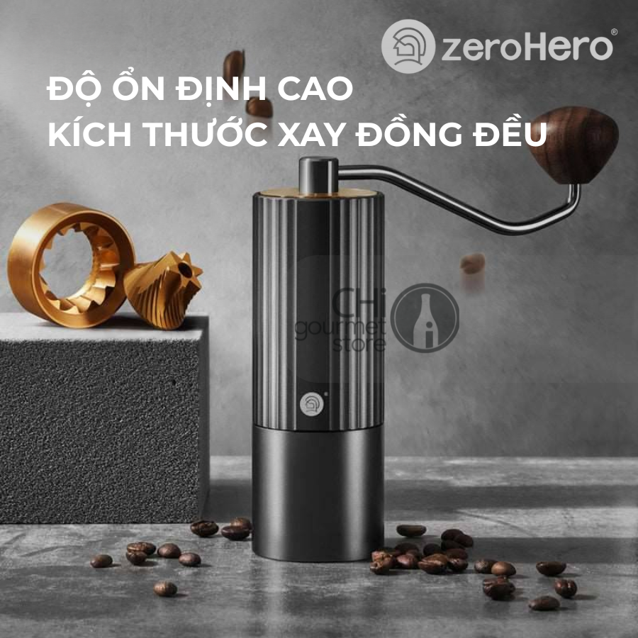 Cối Xay Cà Phê Cầm Tay Z3 Pro - Hand Grinder zeroHero