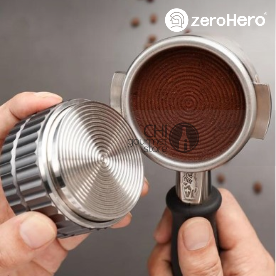 Combo Dụng Cụ Pha Chế WDT, Tamper Và Cân Điện Tử Mini Scale Black zeroHero