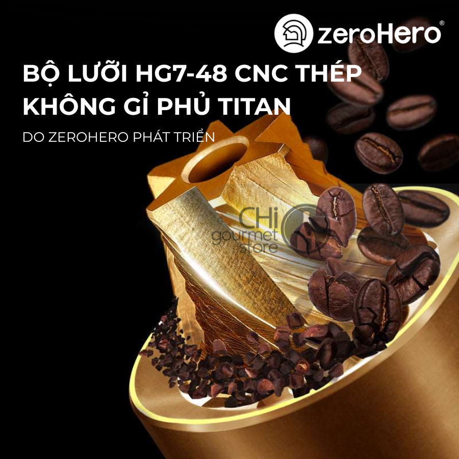 Cối Xay Cà Phê Cầm Tay Z7 Hand grinder zeroHero