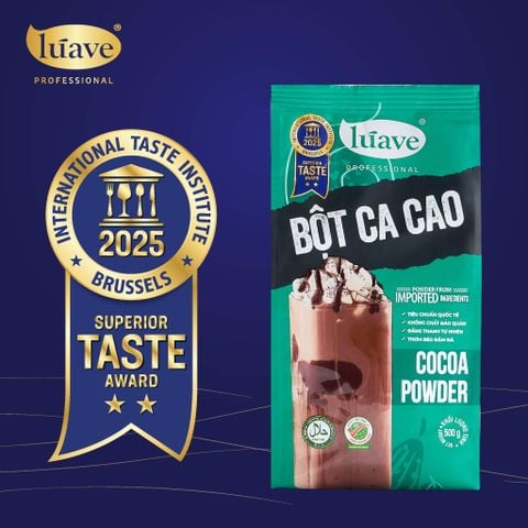 Bột Cacao Lúave - Hương vị đắng béo tự nhiên, phù hợp trong pha chế, làm bánh,...