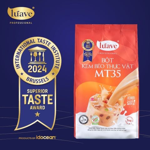 Bột Kem Béo Thực Vật MT35 Lúave - Bột pha trà sữa, tôn vị trà, béo vị sữa, kết hợp được nhiều loại trà