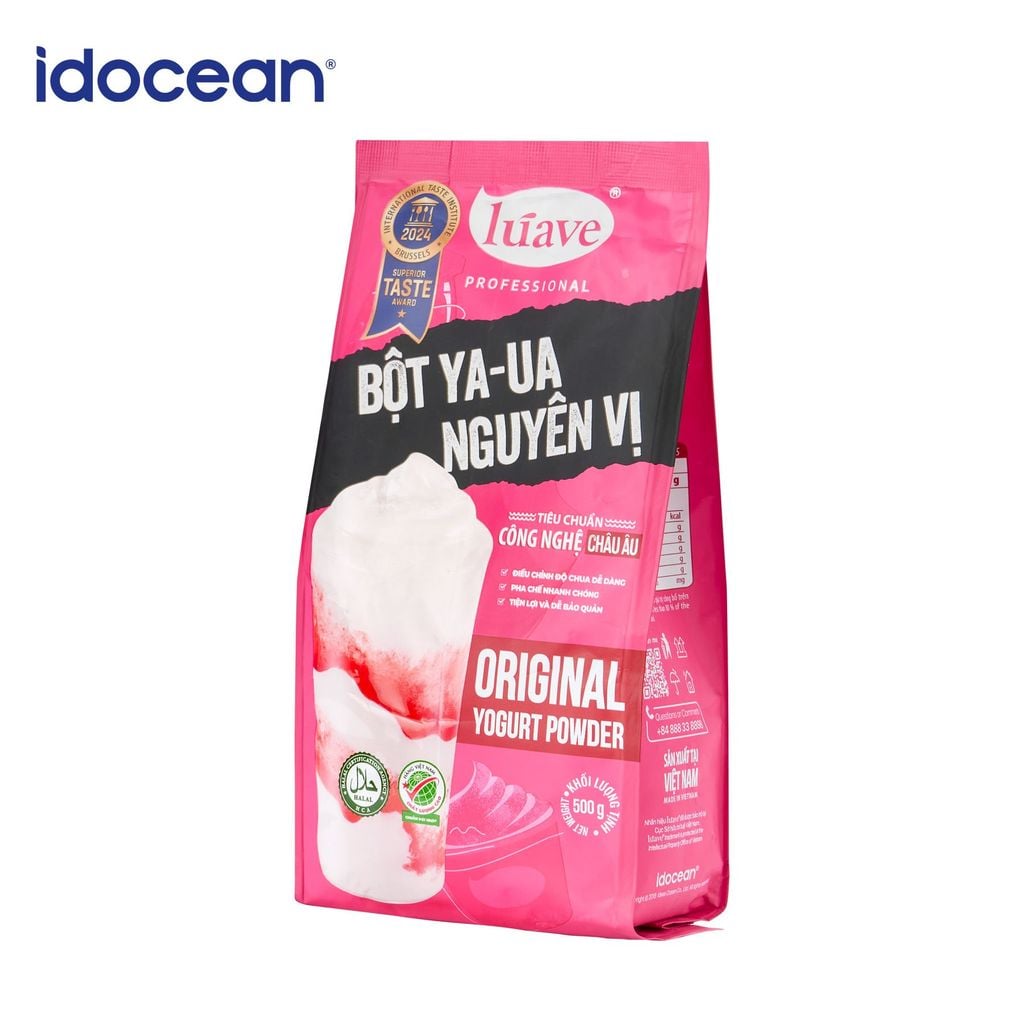 Bột Yogurt Lúave- Thay thế sữa chua truyền thống, có vị chua dịu, béo nhẹ của sữa chua