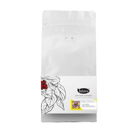 Hạt cà phê rang Baba Simba AA 250gr - Lúave®