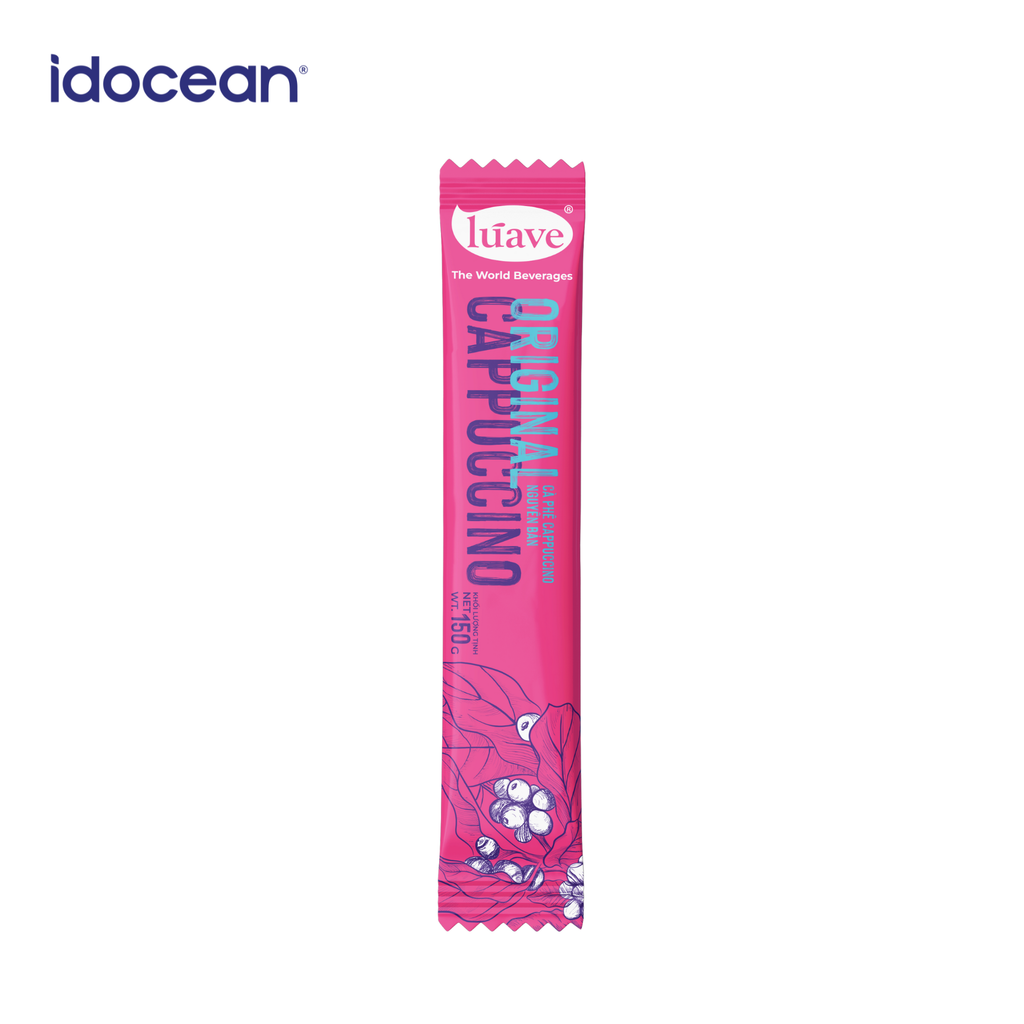 Cà phê Hòa Tan Vị Cappuccino Nguyên Bản- Lúave