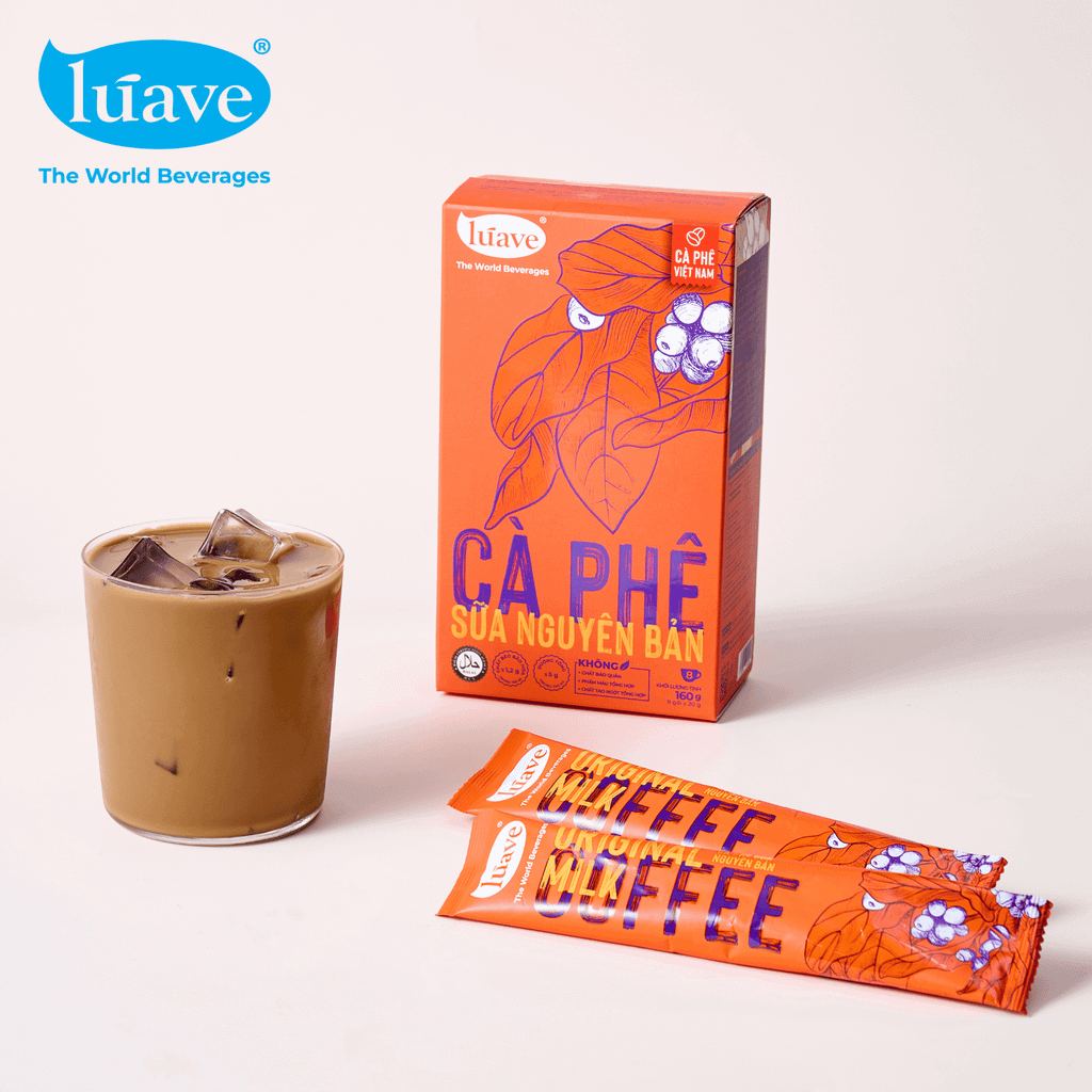 Cà phê Hòa Tan Vị Nguyên Bản - Lúave