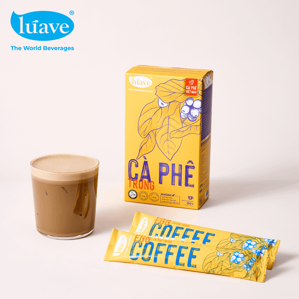 Cà phê Hòa Tan Vị Trứng - Lúave