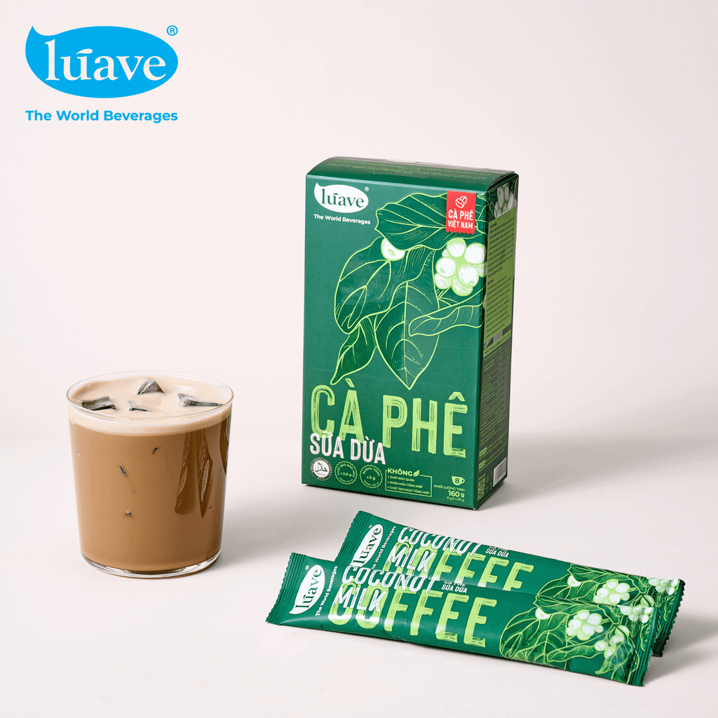 Cà phê Hòa Tan Vị Sữa Dừa - Lúave