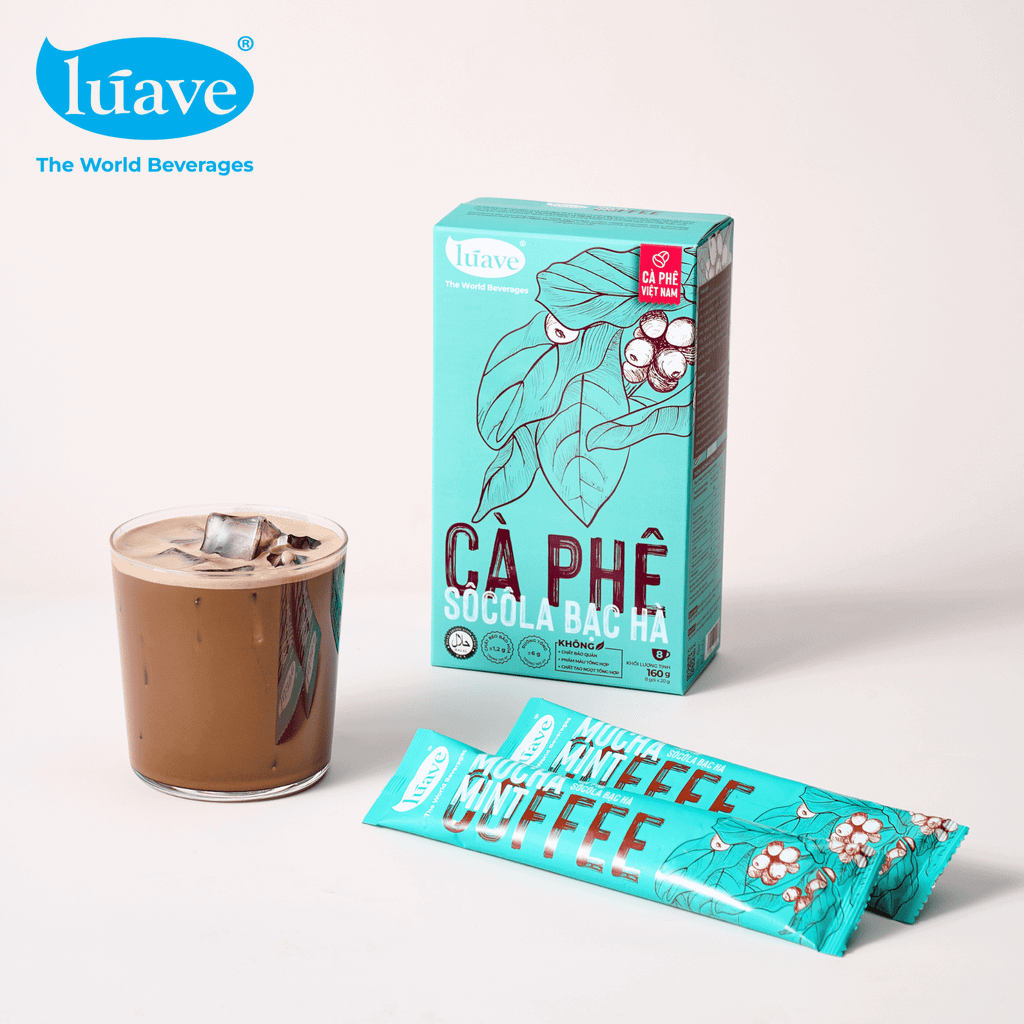 Cà phê Hòa Tan Vị Socola Bạc Hà - Lúave