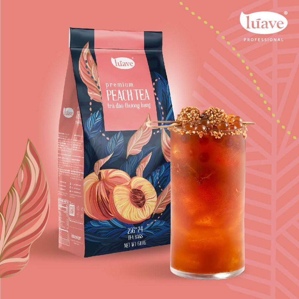 Trà Đào Thượng Hạng (Premium Peach Tea) - Lúave®