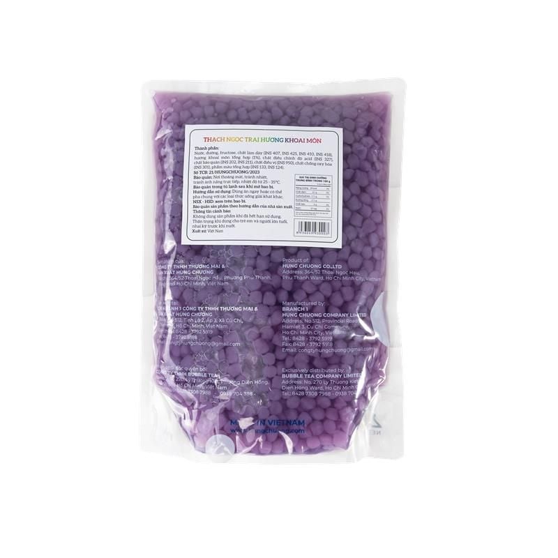 Thạch Viên Ngọc Trai Khoai Môn 1.0kg/2.0kg - Hùng Chương