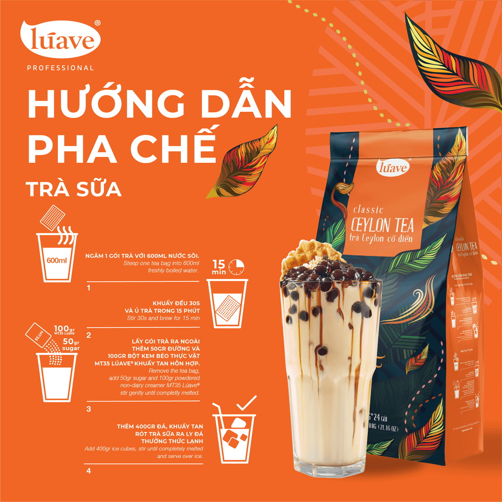 Trà Ceylon Cổ Điển (Classic Ceylon Tea) - Lúave®