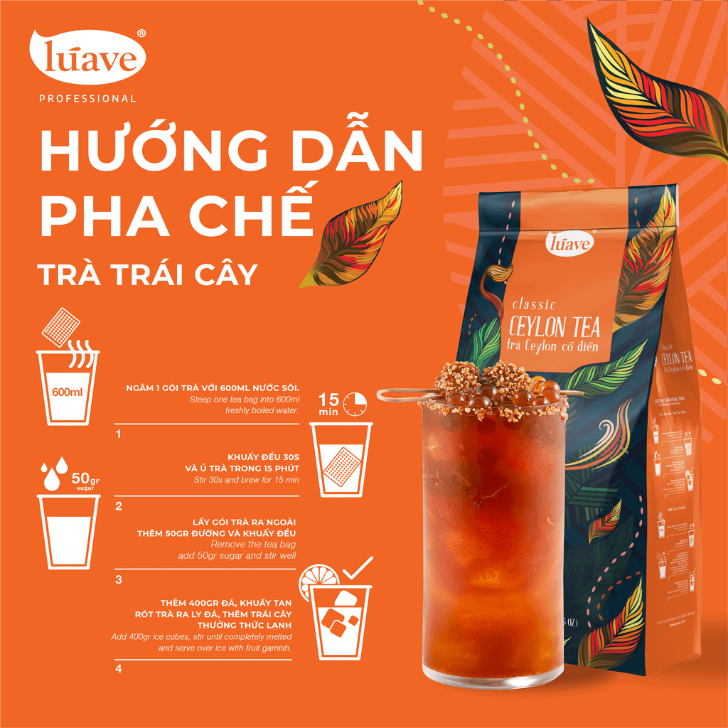 Trà Ceylon Cổ Điển (Classic Ceylon Tea) - Lúave®