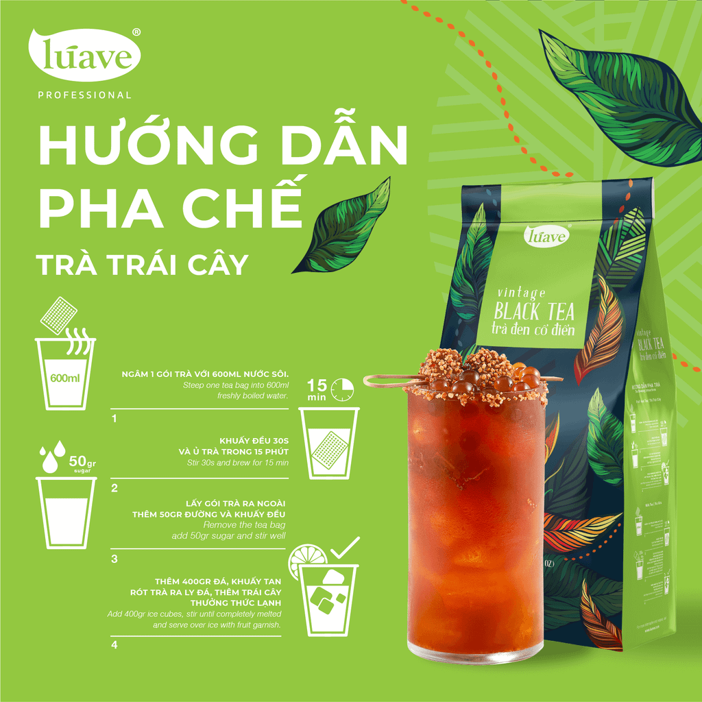 Trà Đen Cổ Điển (Vintage Black Tea) - Lúave®