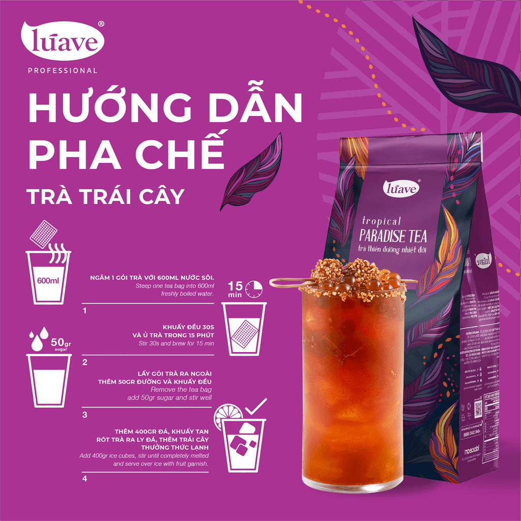 Trà Thiên Đường Nhiệt Đới (Tropical Paradise Tea) - Lúave®