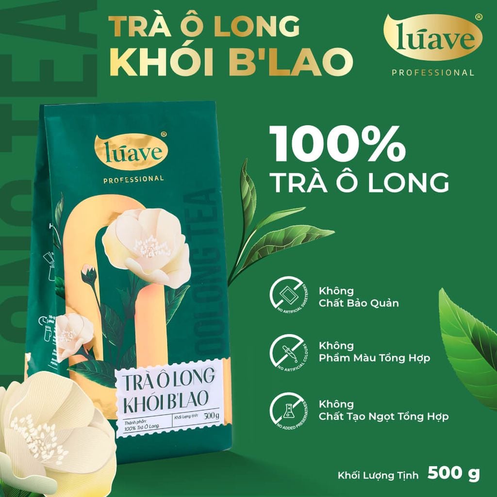 Trà Oolong Khói B'Lao Lúave 500gr