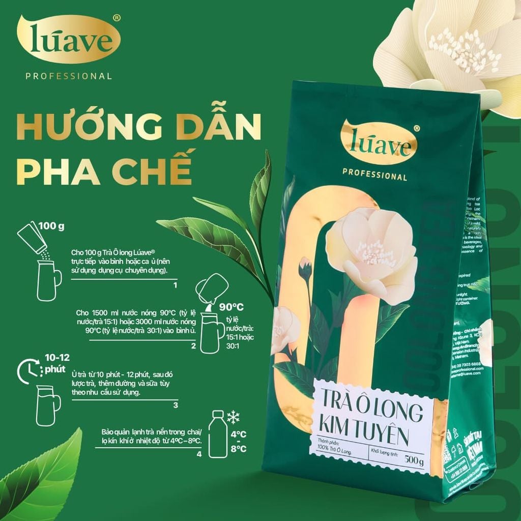 Trà Oolong Kim Tuyên Lúave 500gr