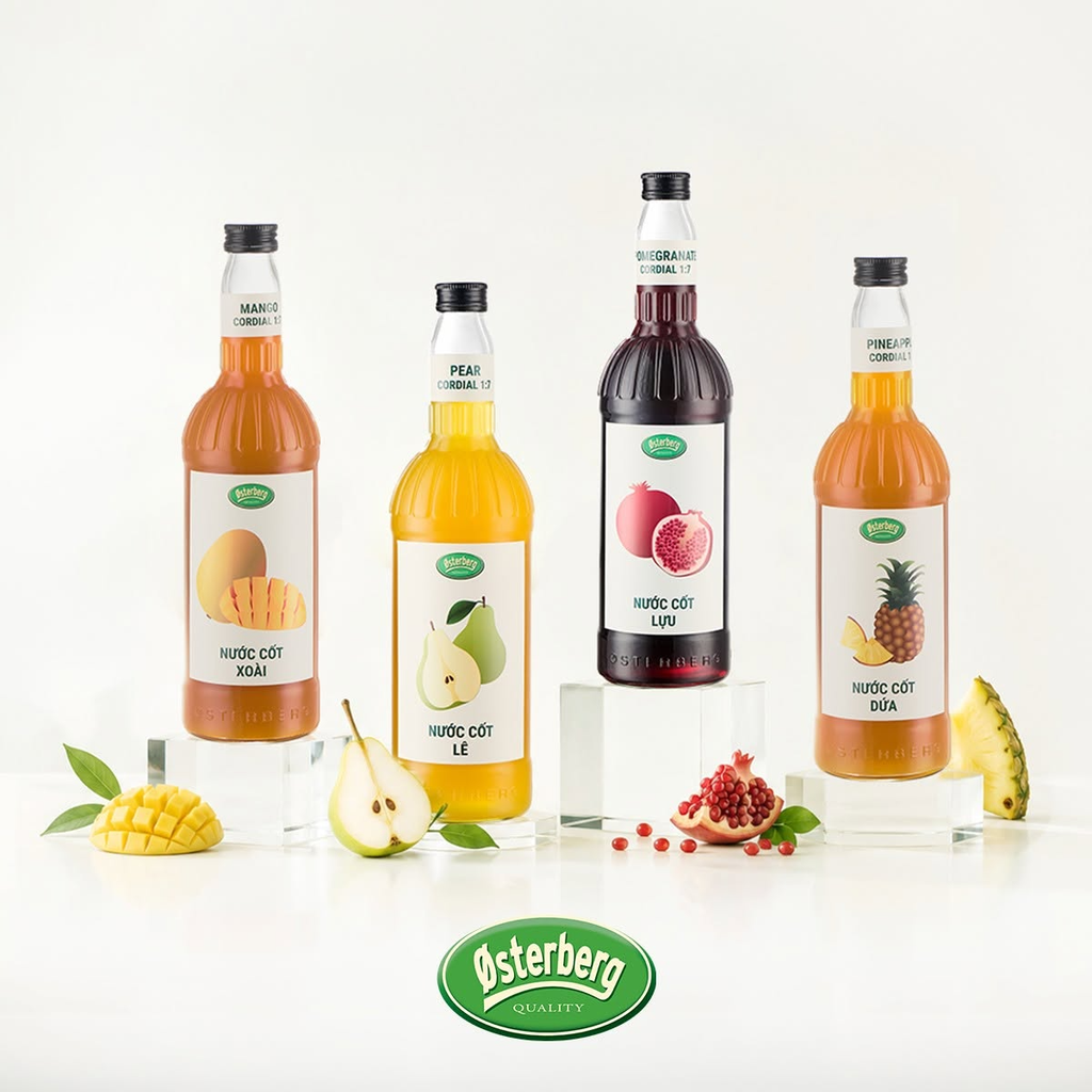 Nước cốt Osterberg - Vị Xoài 1000ml