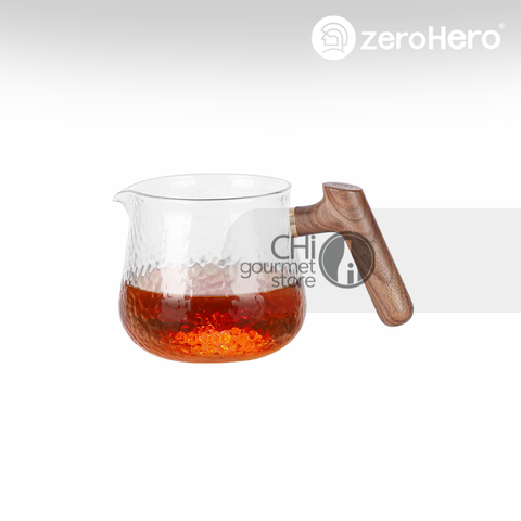 Bình Thủy Tinh Đựng Cà Phê zeroHero Hammered Server 400ml