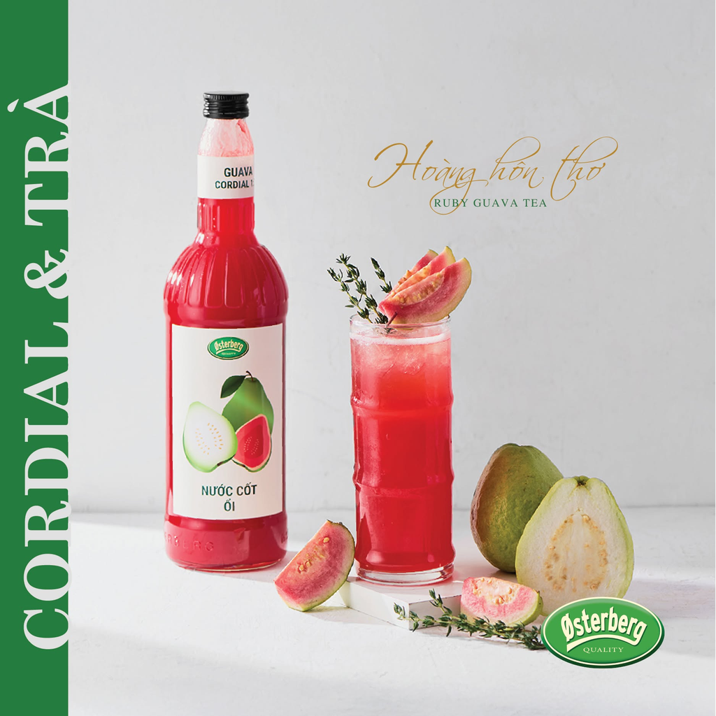 Nước cốt Osterberg - Vị Ổi 1000ml