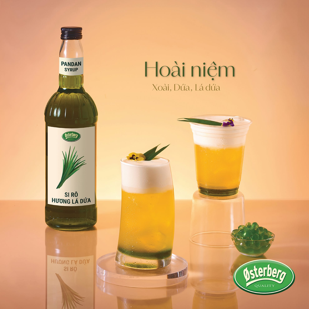 Syrup Osterberg Lá Dứa 750ml