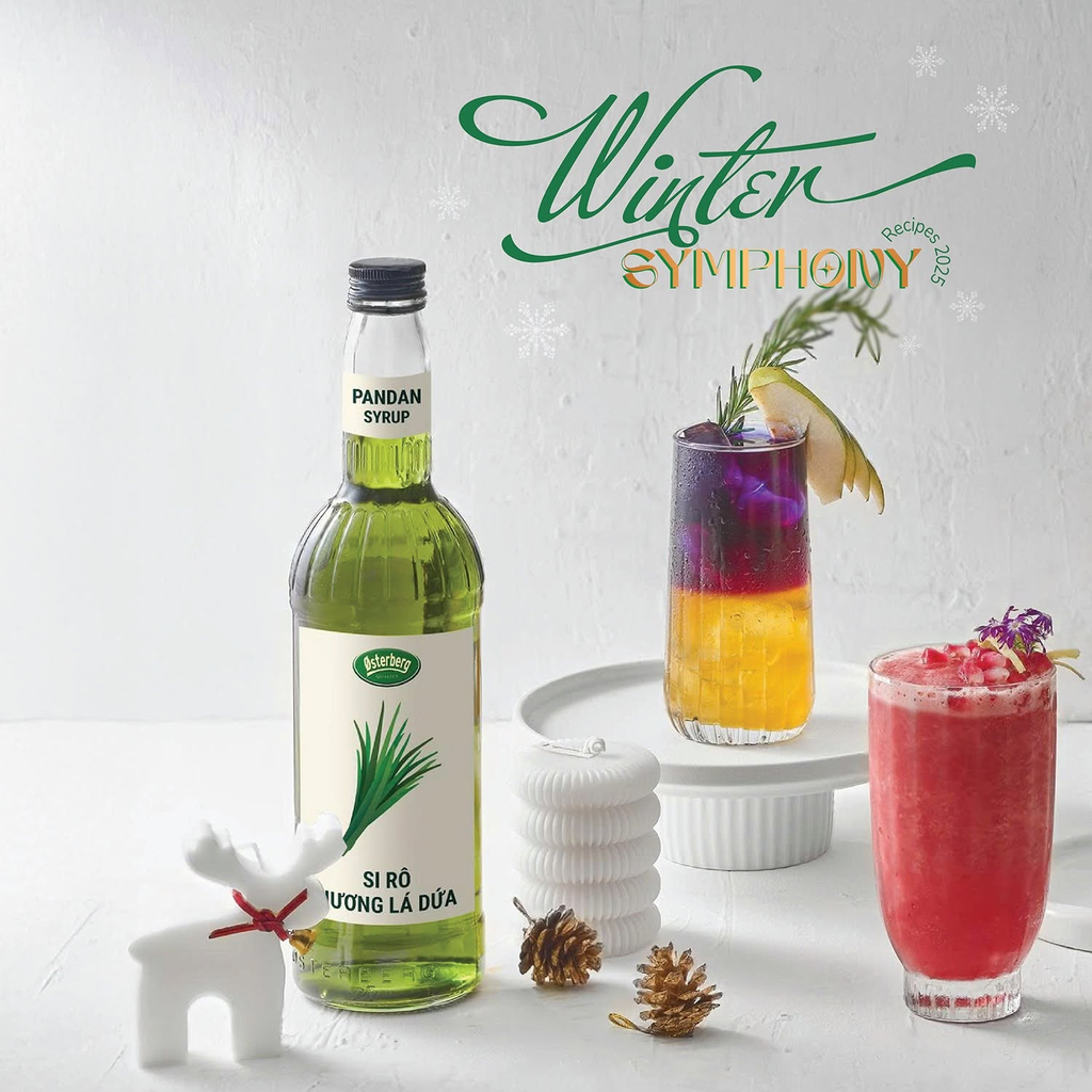 Syrup Osterberg Lá Dứa 750ml
