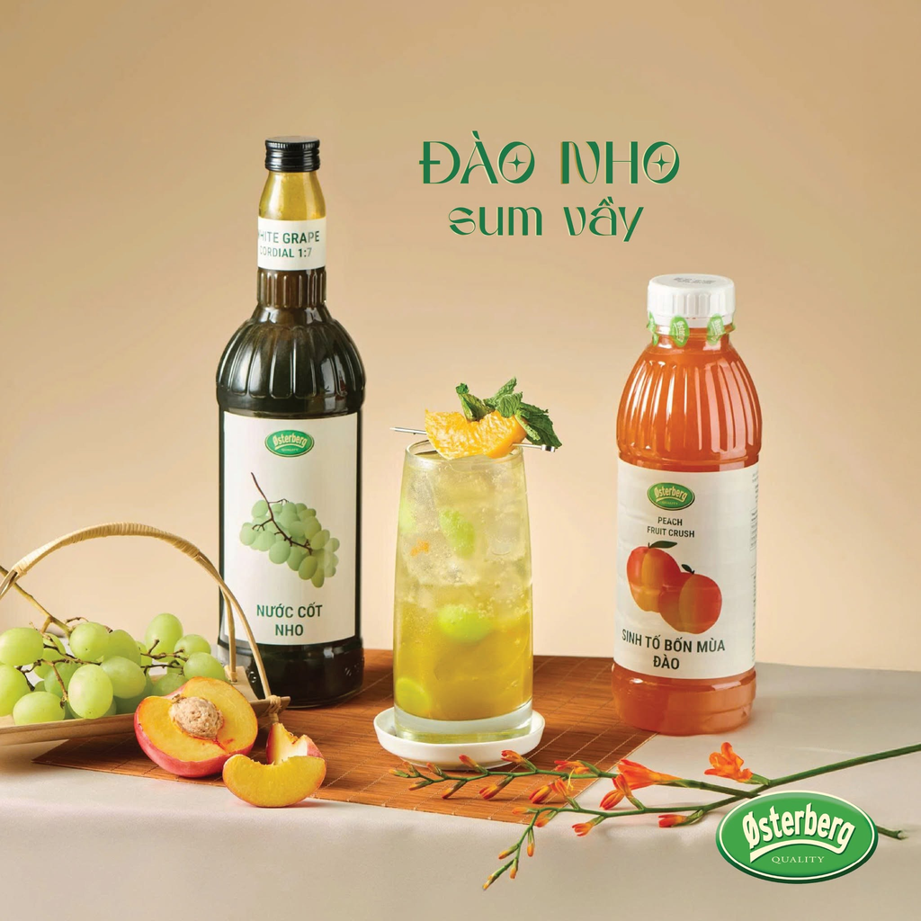Syrup Osterberg Lá Dứa 750ml