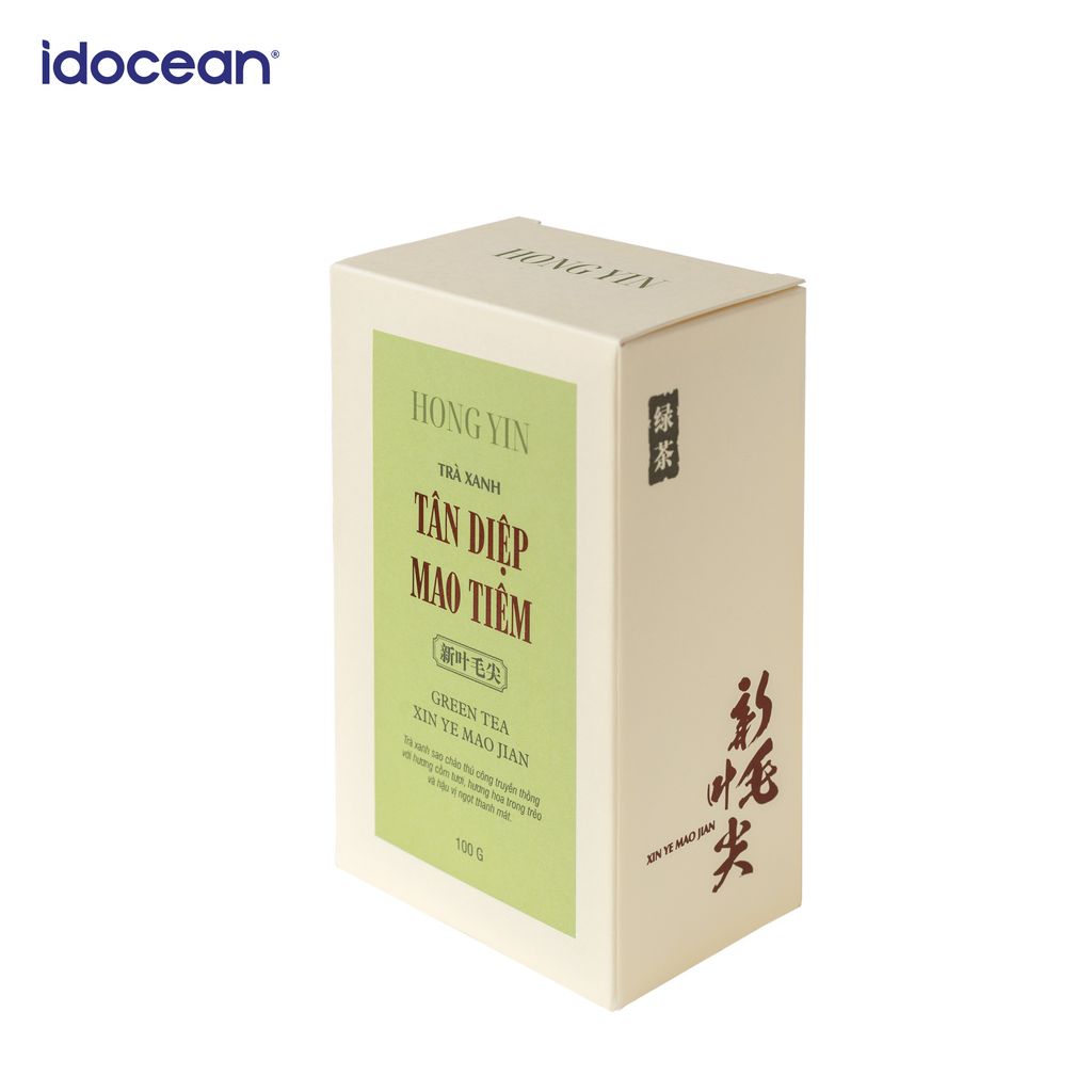 Trà Xanh Tân Diệp Mao Tiêm Hong Yin 100gr - Hương cốm tươi, hương hoa trong trẻo và hậu vị ngọt thanh mát.​