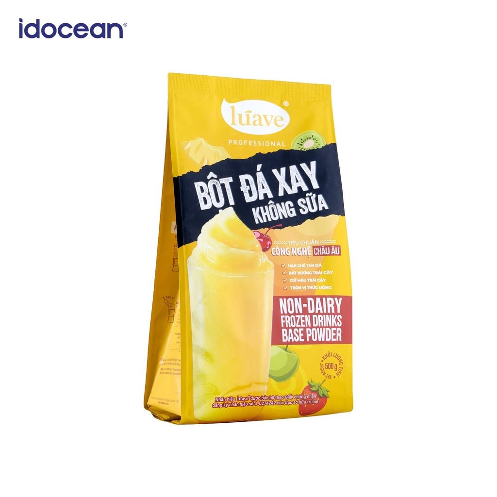 Bột đá xay không sữa Lúave - Chuyên Dùng Cho Các Món Sinh Tố Trái Cây, Không Dùng Sữa, Chống Phân Tầng, Tách Lớp
