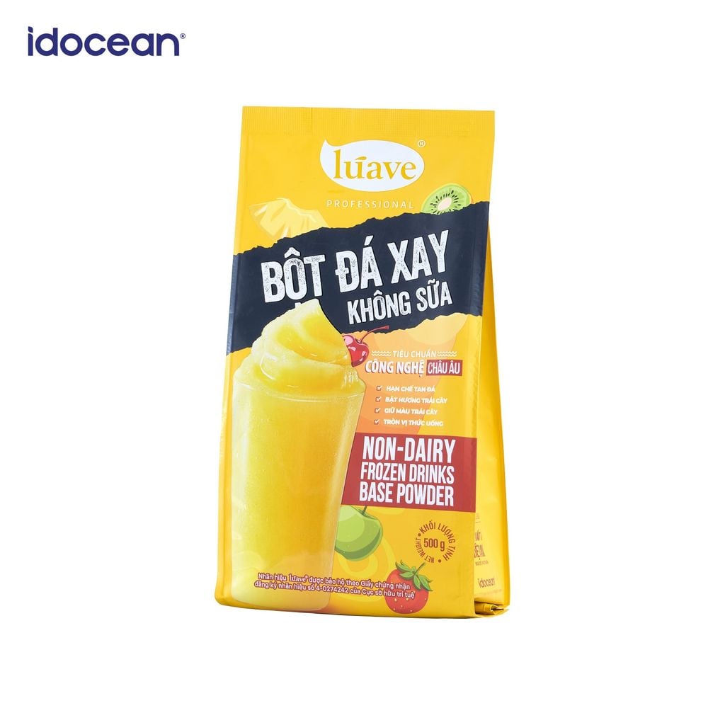 Bột đá xay không sữa Lúave - Chuyên Dùng Cho Các Món Sinh Tố Trái Cây, Không Dùng Sữa, Chống Phân Tầng, Tách Lớp