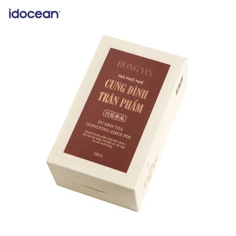 Trà Phổ Nhĩ Cung Đình Trân Phẩm Hong Yin 100gr - Vị trà đậm đà, hậu ngọt êm nhẹ và ấm bụng