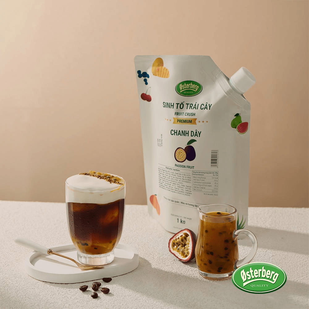 Sinh tố trái cây Osterberg Premium - Vị Chanh dây 1Kg