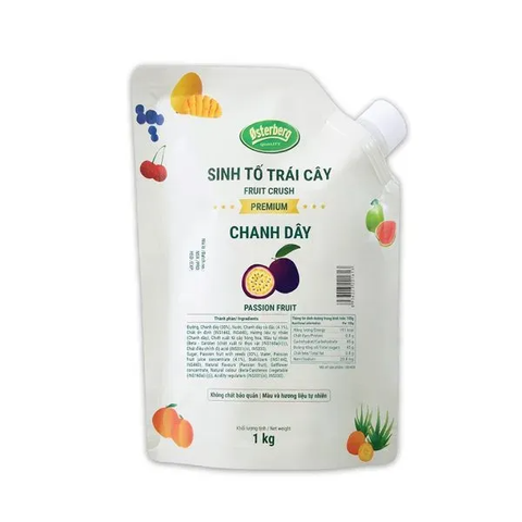 Sinh tố trái cây Osterberg Premium - Vị Chanh dây 1Kg
